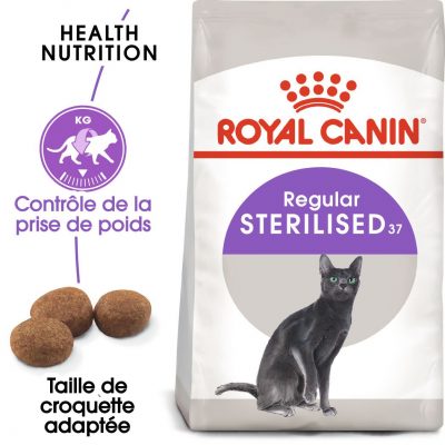 Croquettes Royal Canin pour chat stérilisé Strerilised 37